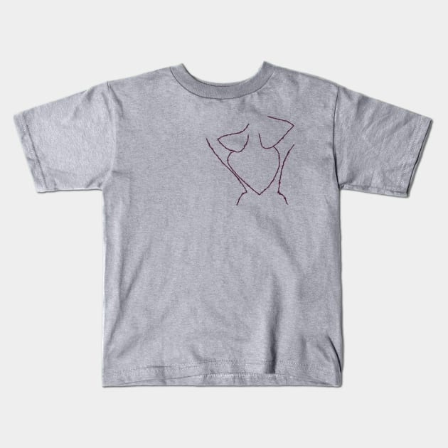 elegance Kids T-Shirt by amenij